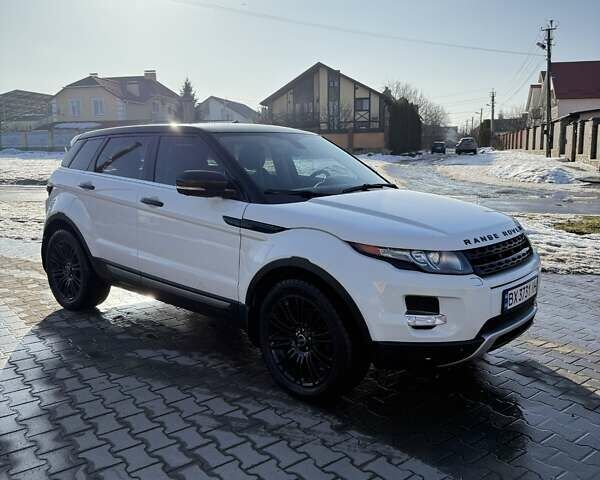 Білий Ленд Ровер Рендж Ровер Евок, об'ємом двигуна 2 л та пробігом 186 тис. км за 16900 $, фото 1 на Automoto.ua