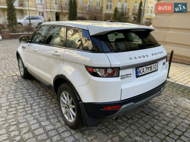 Ленд Ровер Рендж Ровер Эвок 2012 в Киеве на Automoto.ua Белый Ленд Ровер Рендж Ровер Эвок, объемом двигателя 2.18 л и пробегом 215 тыс. км за 19999 $, фото 20 на Automoto.ua
