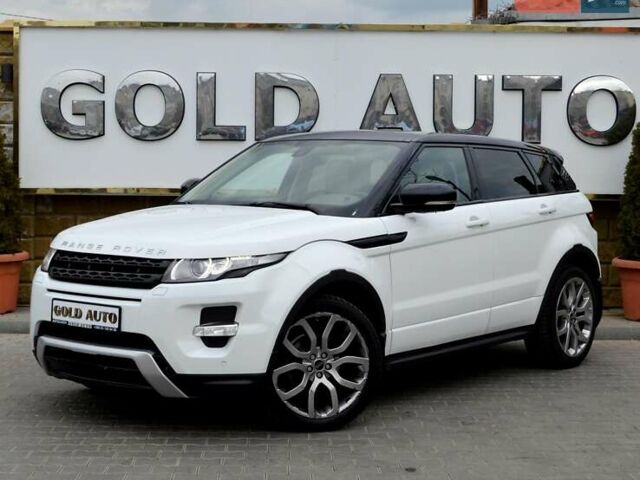 Белый Ленд Ровер Рендж Ровер Эвок, объемом двигателя 2 л и пробегом 175 тыс. км за 14900 $, фото 3 на Automoto.ua