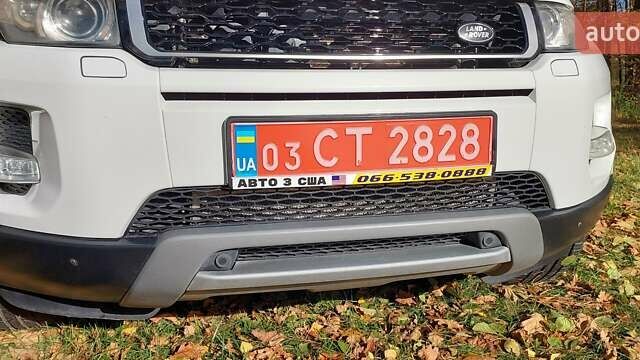 Білий Ленд Ровер Рендж Ровер Евок, об'ємом двигуна 2 л та пробігом 228 тис. км за 13300 $, фото 16 на Automoto.ua
