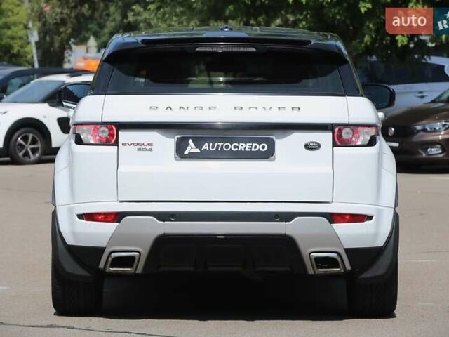 Белый Ленд Ровер Рендж Ровер Эвок, объемом двигателя 2.18 л и пробегом 176 тыс. км за 19500 $, фото 5 на Automoto.ua