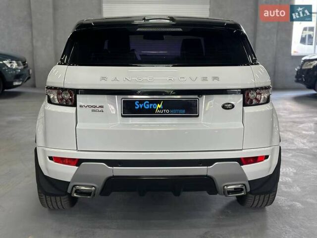 Білий Ленд Ровер Рендж Ровер Евок, об'ємом двигуна 2.18 л та пробігом 112 тис. км за 19999 $, фото 4 на Automoto.ua