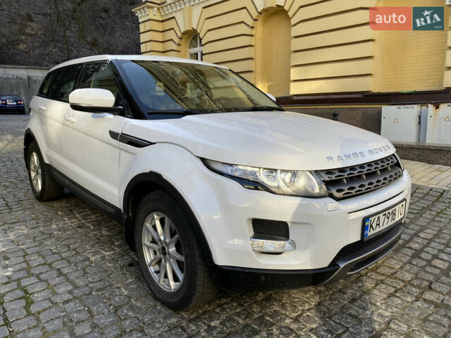 Ленд Ровер Рендж Ровер Эвок 2012 в Киеве на Automoto.ua Белый Ленд Ровер Рендж Ровер Эвок, объемом двигателя 2.18 л и пробегом 215 тыс. км за 19999 $, фото 25 на Automoto.ua
