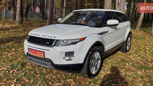 Білий Ленд Ровер Рендж Ровер Евок, об'ємом двигуна 2 л та пробігом 228 тис. км за 13300 $, фото 13 на Automoto.ua
