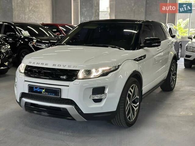 Білий Ленд Ровер Рендж Ровер Евок, об'ємом двигуна 2.18 л та пробігом 112 тис. км за 19999 $, фото 1 на Automoto.ua