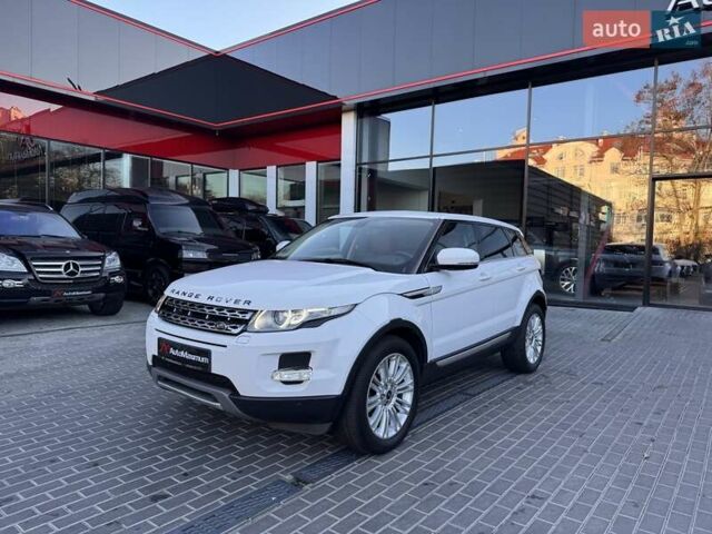Белый Ленд Ровер Рендж Ровер Эвок, объемом двигателя 2.18 л и пробегом 159 тыс. км за 17900 $, фото 2 на Automoto.ua