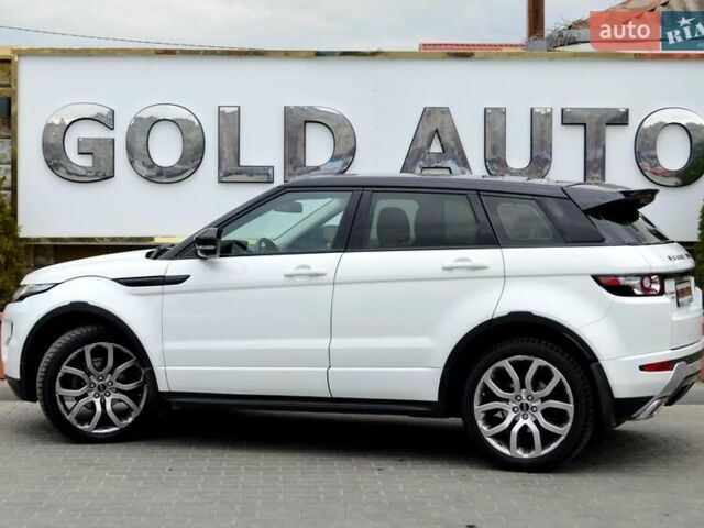 Белый Ленд Ровер Рендж Ровер Эвок, объемом двигателя 2 л и пробегом 175 тыс. км за 14900 $, фото 8 на Automoto.ua