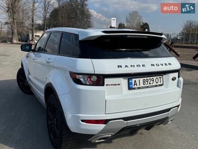 Білий Ленд Ровер Рендж Ровер Евок, об'ємом двигуна 2 л та пробігом 70 тис. км за 21000 $, фото 8 на Automoto.ua