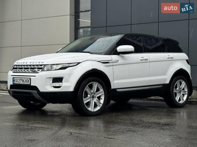 Ленд Ровер Рендж Ровер Эвок 2012 в Киеве на Automoto.ua Белый Ленд Ровер Рендж Ровер Эвок, объемом двигателя 2.18 л и пробегом 127 тыс. км за 19900 $, фото 3 на Automoto.ua