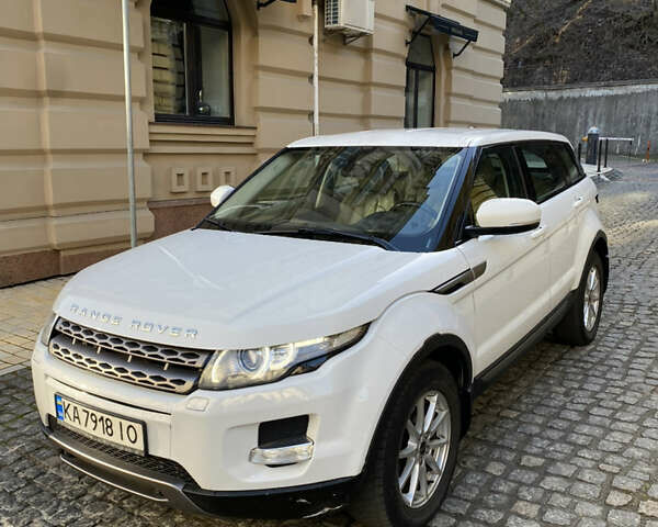 Ленд Ровер Рендж Ровер Эвок 2012 в Киеве на Automoto.ua Белый Ленд Ровер Рендж Ровер Эвок, объемом двигателя 2.18 л и пробегом 215 тыс. км за 19999 $, фото 12 на Automoto.ua