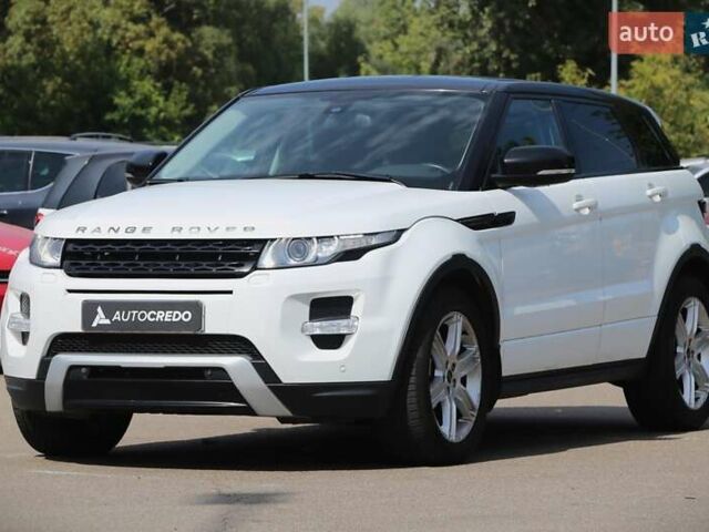 Белый Ленд Ровер Рендж Ровер Эвок, объемом двигателя 2.18 л и пробегом 176 тыс. км за 19500 $, фото 2 на Automoto.ua