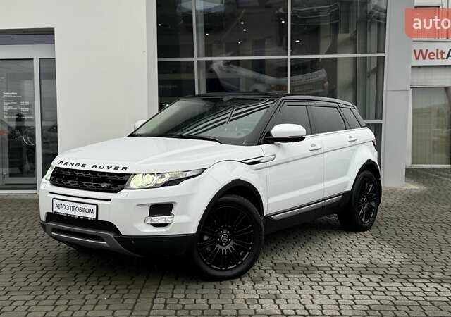 Білий Ленд Ровер Рендж Ровер Евок, об'ємом двигуна 2 л та пробігом 231 тис. км за 16990 $, фото 1 на Automoto.ua