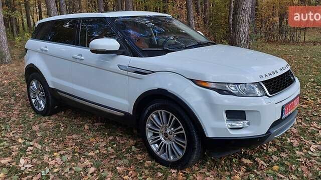 Білий Ленд Ровер Рендж Ровер Евок, об'ємом двигуна 2 л та пробігом 228 тис. км за 13300 $, фото 5 на Automoto.ua