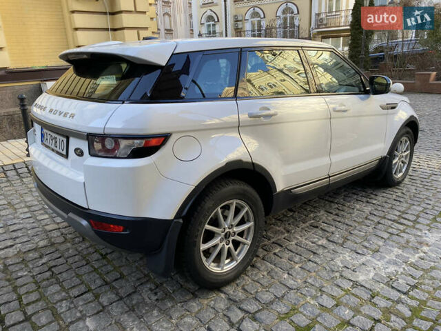 Ленд Ровер Рендж Ровер Эвок 2012 в Киеве на Automoto.ua Белый Ленд Ровер Рендж Ровер Эвок, объемом двигателя 2.18 л и пробегом 215 тыс. км за 19999 $, фото 28 на Automoto.ua