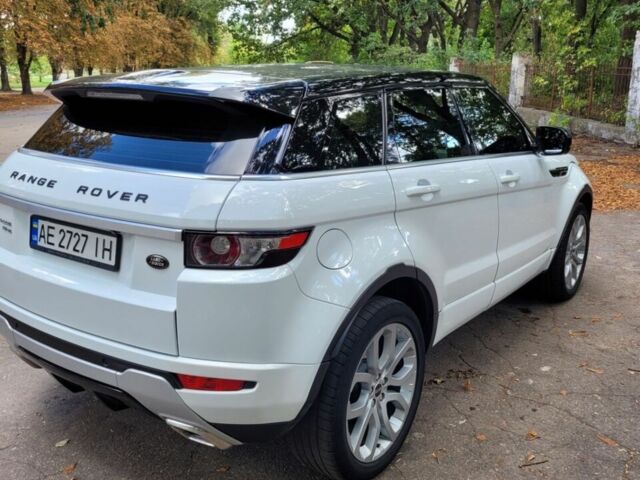 Белый Ленд Ровер Рендж Ровер Эвок, объемом двигателя 2.18 л и пробегом 126 тыс. км за 16500 $, фото 5 на Automoto.ua