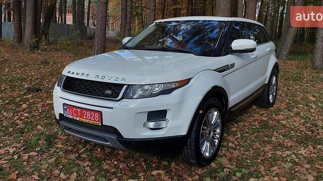 Білий Ленд Ровер Рендж Ровер Евок, об'ємом двигуна 2 л та пробігом 228 тис. км за 13300 $, фото 1 на Automoto.ua