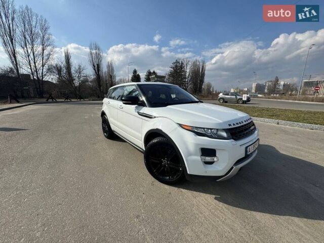 Білий Ленд Ровер Рендж Ровер Евок, об'ємом двигуна 2 л та пробігом 70 тис. км за 21000 $, фото 1 на Automoto.ua