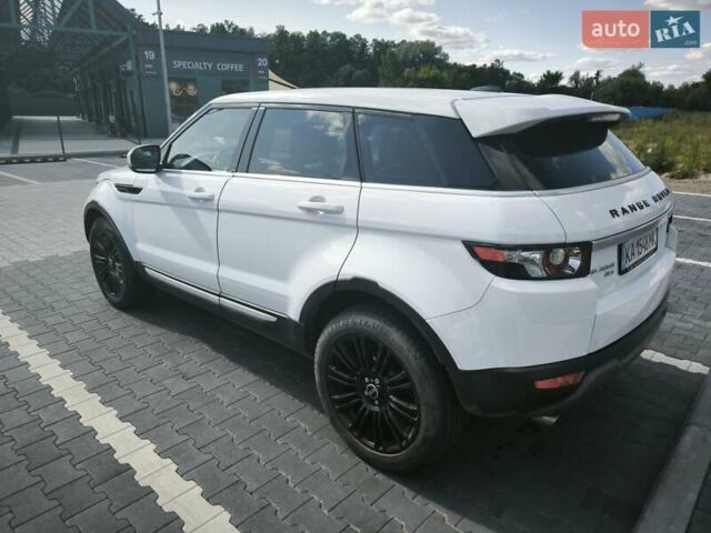 Ленд Ровер Рендж Ровер Евок 2012 у Києві на Automoto.ua Білий Ленд Ровер Рендж Ровер Евок, об'ємом двигуна 2 л та пробігом 155 тис. км за 15750 $, фото 4 на Automoto.ua