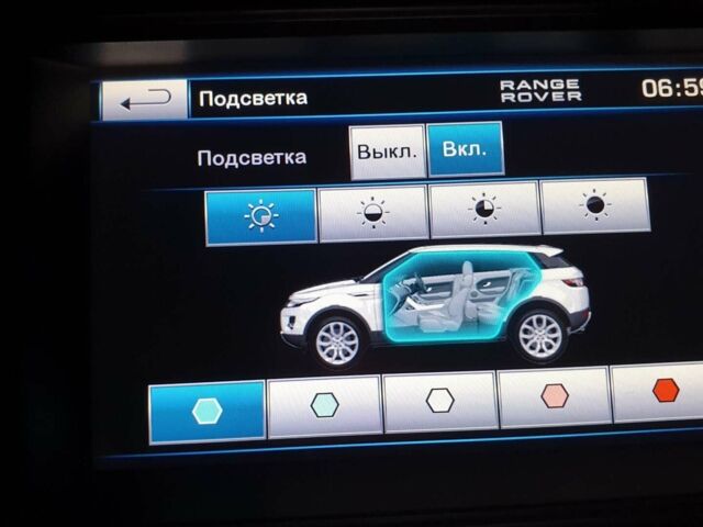Белый Ленд Ровер Рендж Ровер Эвок, объемом двигателя 2.18 л и пробегом 142 тыс. км за 19000 $, фото 27 на Automoto.ua