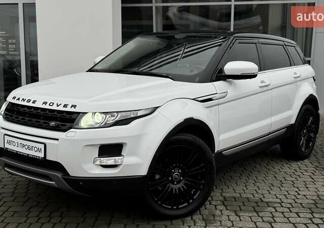 Білий Ленд Ровер Рендж Ровер Евок, об'ємом двигуна 2 л та пробігом 231 тис. км за 16990 $, фото 2 на Automoto.ua
