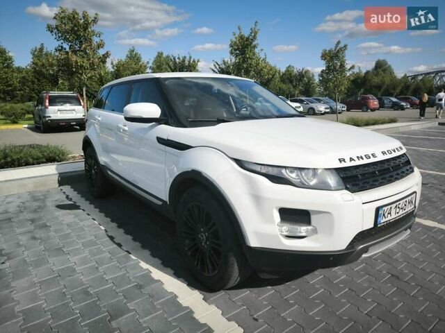 Ленд Ровер Рендж Ровер Евок 2012 у Києві на Automoto.ua Білий Ленд Ровер Рендж Ровер Евок, об'ємом двигуна 2 л та пробігом 155 тис. км за 15750 $, фото 1 на Automoto.ua