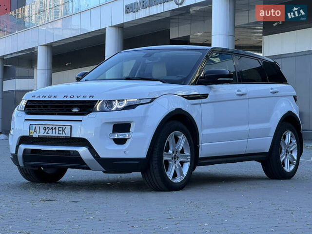 Ленд Ровер Рендж Ровер Эвок 2013 в Киеве на Automoto.ua Белый Ленд Ровер Рендж Ровер Эвок, объемом двигателя 2.18 л и пробегом 124 тыс. км за 18500 $, фото 3 на Automoto.ua