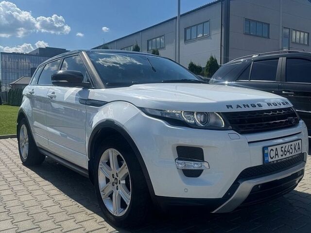 Білий Ленд Ровер Рендж Ровер Евок, об'ємом двигуна 2.18 л та пробігом 175 тис. км за 17300 $, фото 3 на Automoto.ua