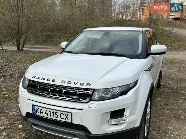 Білий Ленд Ровер Рендж Ровер Евок, об'ємом двигуна 2 л та пробігом 89 тис. км за 19500 $, фото 3 на Automoto.ua