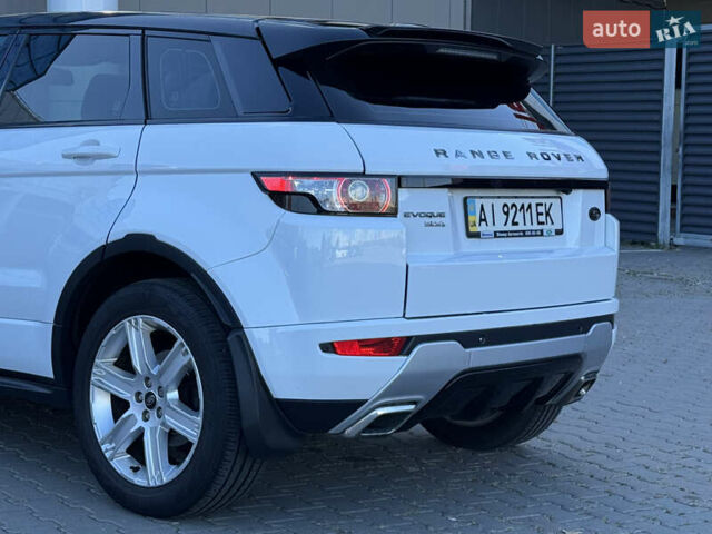 Ленд Ровер Рендж Ровер Эвок 2013 в Киеве на Automoto.ua Белый Ленд Ровер Рендж Ровер Эвок, объемом двигателя 2.18 л и пробегом 124 тыс. км за 18500 $, фото 11 на Automoto.ua