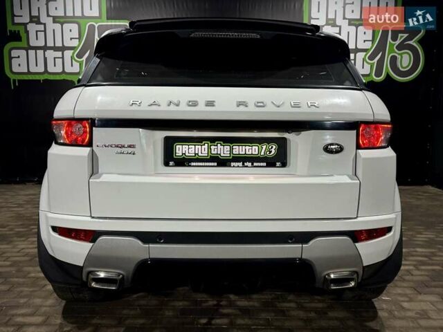 Белый Ленд Ровер Рендж Ровер Эвок, объемом двигателя 2.18 л и пробегом 72 тыс. км за 18999 $, фото 9 на Automoto.ua