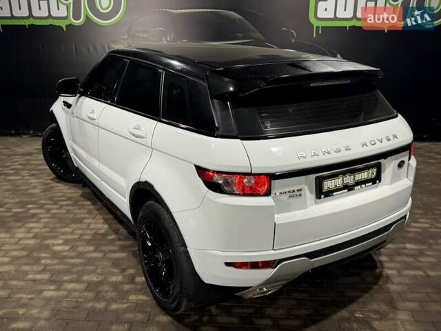 Белый Ленд Ровер Рендж Ровер Эвок, объемом двигателя 2.18 л и пробегом 72 тыс. км за 18799 $, фото 6 на Automoto.ua