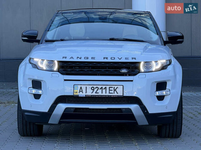 Ленд Ровер Рендж Ровер Эвок 2013 в Киеве на Automoto.ua Белый Ленд Ровер Рендж Ровер Эвок, объемом двигателя 2.18 л и пробегом 124 тыс. км за 18500 $, фото 2 на Automoto.ua