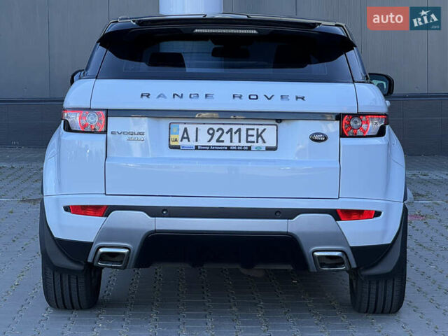 Ленд Ровер Рендж Ровер Эвок 2013 в Киеве на Automoto.ua Белый Ленд Ровер Рендж Ровер Эвок, объемом двигателя 2.18 л и пробегом 124 тыс. км за 18500 $, фото 8 на Automoto.ua