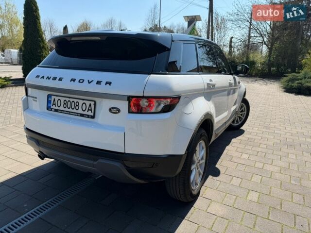 Білий Ленд Ровер Рендж Ровер Евок, об'ємом двигуна 2.18 л та пробігом 187 тис. км за 18200 $, фото 22 на Automoto.ua