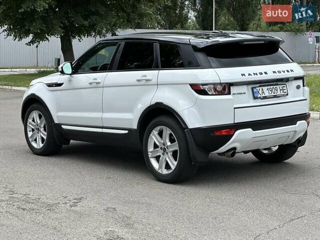 Білий Ленд Ровер Рендж Ровер Евок, об'ємом двигуна 2 л та пробігом 172 тис. км за 16900 $, фото 6 на Automoto.ua