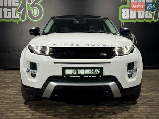 Белый Ленд Ровер Рендж Ровер Эвок, объемом двигателя 2.18 л и пробегом 72 тыс. км за 18999 $, фото 2 на Automoto.ua