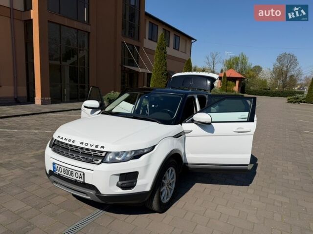 Білий Ленд Ровер Рендж Ровер Евок, об'ємом двигуна 2.18 л та пробігом 187 тис. км за 18200 $, фото 24 на Automoto.ua