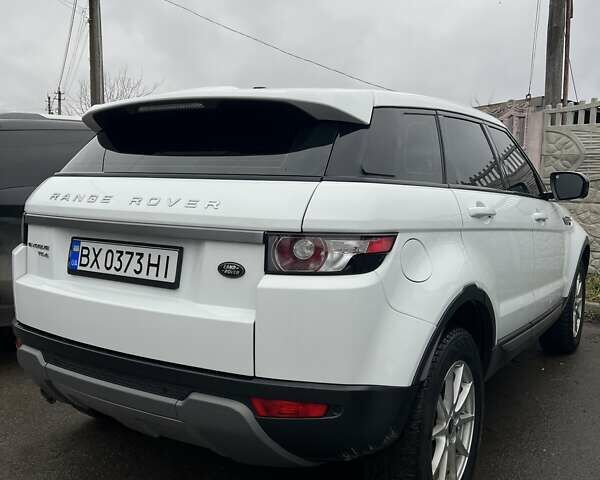 Білий Ленд Ровер Рендж Ровер Евок, об'ємом двигуна 2.18 л та пробігом 256 тис. км за 15500 $, фото 1 на Automoto.ua