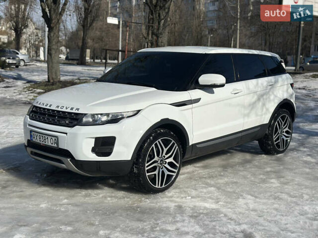 Білий Ленд Ровер Рендж Ровер Евок, об'ємом двигуна 2.2 л та пробігом 223 тис. км за 15800 $, фото 27 на Automoto.ua