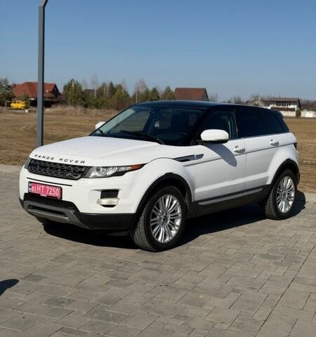 Білий Ленд Ровер Рендж Ровер Евок, об'ємом двигуна 2 л та пробігом 179 тис. км за 11900 $, фото 2 на Automoto.ua