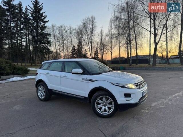 Белый Ленд Ровер Рендж Ровер Эвок, объемом двигателя 2.18 л и пробегом 77 тыс. км за 18500 $, фото 4 на Automoto.ua
