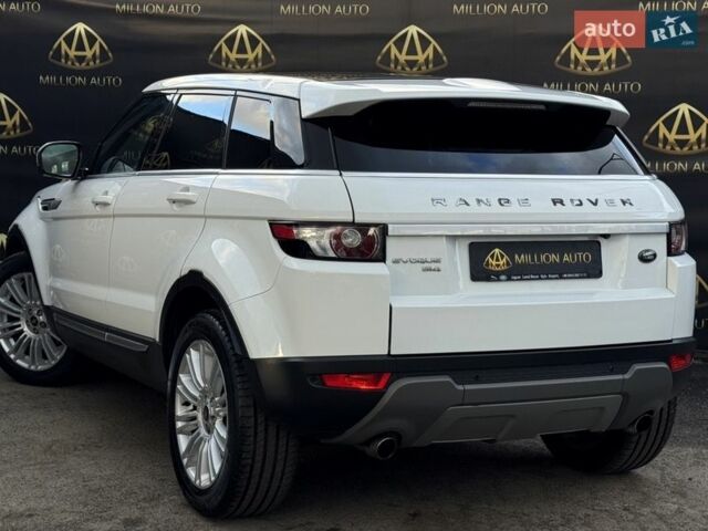 Білий Ленд Ровер Рендж Ровер Евок, об'ємом двигуна 2 л та пробігом 90 тис. км за 18999 $, фото 7 на Automoto.ua