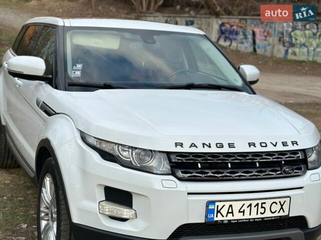 Білий Ленд Ровер Рендж Ровер Евок, об'ємом двигуна 2 л та пробігом 89 тис. км за 19500 $, фото 2 на Automoto.ua