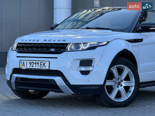Ленд Ровер Рендж Ровер Эвок 2013 в Киеве на Automoto.ua Белый Ленд Ровер Рендж Ровер Эвок, объемом двигателя 2.18 л и пробегом 124 тыс. км за 18500 $, фото 12 на Automoto.ua