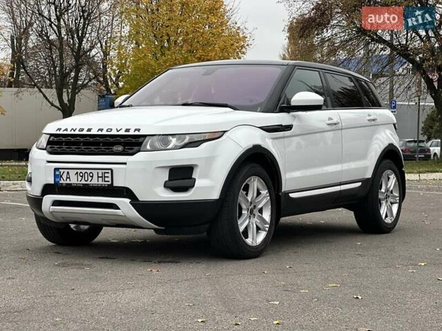 Ленд Ровер Рендж Ровер Эвок 2013 в Киеве на Automoto.ua Белый Ленд Ровер Рендж Ровер Эвок, объемом двигателя 2 л и пробегом 178 тыс. км за 15500 $, фото 8 на Automoto.ua
