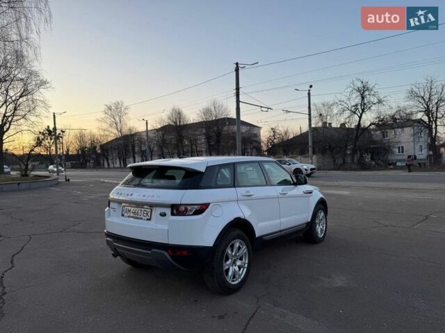 Белый Ленд Ровер Рендж Ровер Эвок, объемом двигателя 2.18 л и пробегом 77 тыс. км за 18500 $, фото 12 на Automoto.ua