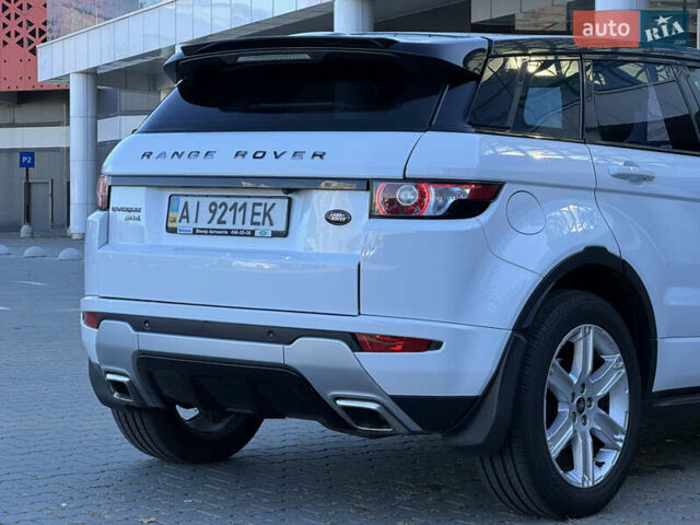 Ленд Ровер Рендж Ровер Эвок 2013 в Киеве на Automoto.ua Белый Ленд Ровер Рендж Ровер Эвок, объемом двигателя 2.18 л и пробегом 124 тыс. км за 18500 $, фото 10 на Automoto.ua