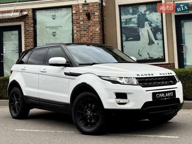 Ленд Ровер Рендж Ровер Евок 2013 у Києві на Automoto.ua Білий Ленд Ровер Рендж Ровер Евок, об'ємом двигуна 2.18 л та пробігом 170 тис. км за 17900 $, фото 5 на Automoto.ua