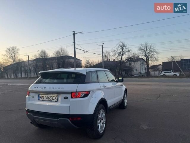 Белый Ленд Ровер Рендж Ровер Эвок, объемом двигателя 2.18 л и пробегом 77 тыс. км за 18500 $, фото 13 на Automoto.ua