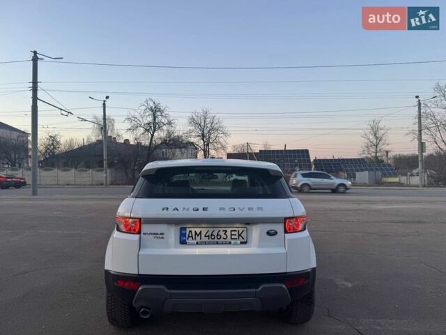 Белый Ленд Ровер Рендж Ровер Эвок, объемом двигателя 2.18 л и пробегом 77 тыс. км за 18500 $, фото 11 на Automoto.ua